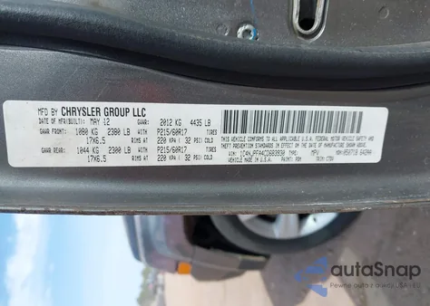 2012 Jeep Patriot Latitude from USA, damaged, VIN 1C4NJPFA4CD683930